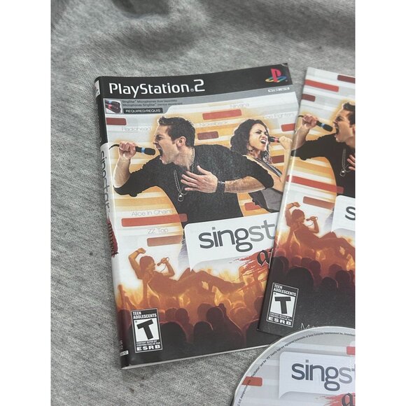 Singstar Amped PlayStation 2 Video Game CD For PC 2006 - Picture 2 of 6